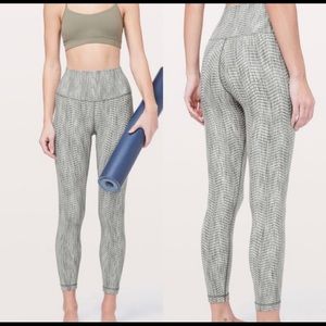 Lululemon Gray Luon Wunder Unders Sz 4